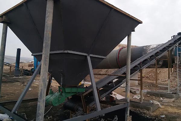 山東濟(jì)寧電廠(chǎng)煤灰烘干現(xiàn)場(chǎng)